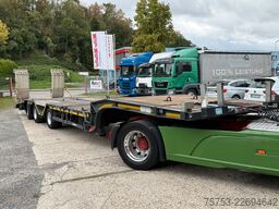 MEUSBURGER MTS-3 Tele Lenk, 49t Tieflader mit Rampen