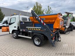 FUSO 6S15 Absetzkipper/WINTERDIENST Schild+Streuer