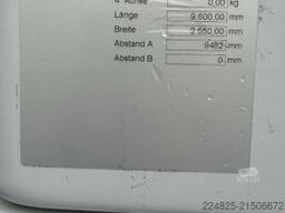 MERCEDES-BENZ AROCS 2742 KOFFERAUFBAU+LBW*2013*1HAND*EURO6*