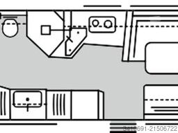 MORELO Loft Premium 83 L 4xSolar Hubstütze  Gastank AHK