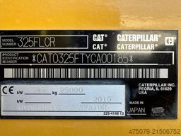 CATERPILLAR 325 FL CR / Gummipads