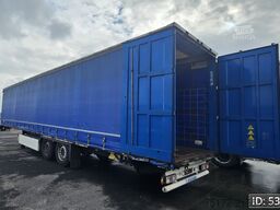 Krone SD / Disk brakes / Palletbox / Broken axle!