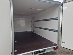 trailershop Innenraum 500x200x210cm Seitentür direkt
