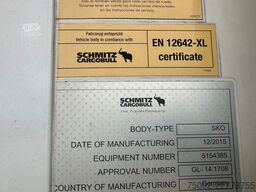 Schmitz Cargobull SKO 24/L CARRIER VECTOR 1550 D/E  / DISCBRAKES ...