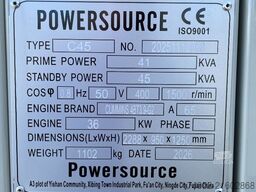 Cummins 4BT3.9-G2 - 45 kVA Generator - DPX-19831