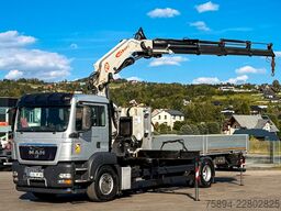 MAN TGS 18.320 * PRITSCHE 7,10 m * PM 40 KRAN/ FUNK!