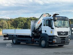 MAN TGS 18.320 * PRITSCHE 7,10 m * PM 40 KRAN/ FUNK!