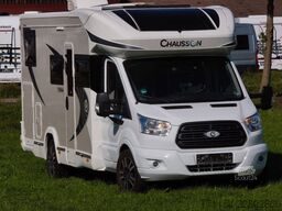 CHAUSSON titanium 767 GA Automatik, Hubbett und Längsbett