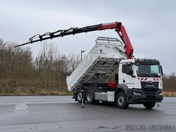 MAN TGS 26.520H 4x4 Meiler + HMF 2320 Lenk/Lift