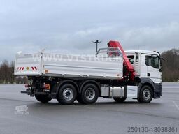 MAN TGS 26.520H 4x4 Meiler + HMF 2320 Lenk/Lift