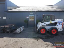 BOBCAT 763 4x4 - bak - palletvorken - Bobcat veegmachi...
