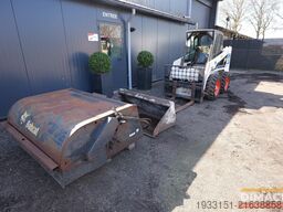 BOBCAT 763 4x4 - bak - palletvorken - Bobcat veegmachi...