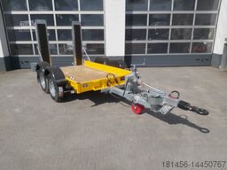 ANHÄNGERWIRTZ Baggeranhänger höhenverstellbar Deichsel