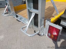 ANHÄNGERWIRTZ Baggeranhänger höhenverstellbar Deichsel