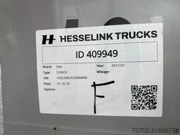 Stas S300CX 58m3 Vol alu Liftas SAF Schijfremmen