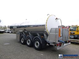 Maisonneuve Food (milk) tank inox 29 m3 / 1 comp + pump