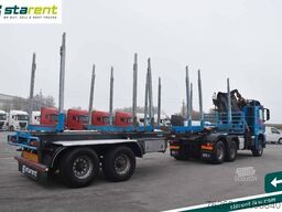 MERCEDES-BENZ Arocs 3653 6x6 Penz Holzkran + Ressenig Holzrung