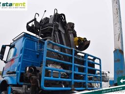 MERCEDES-BENZ Arocs 3653 6x6 Penz Holzkran + Ressenig Holzrung