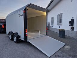 Cheval Liberté Debon C 800 440x206x206cm aerodynamischer Alukoffer Rampe Seitentür Pullman