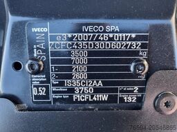 Iveco Daily 35C18 3.0D Kipper Hi-Matic Euro 6 GVW 350...