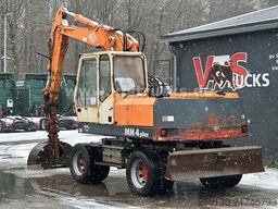 O&K MH4 Plus Mobilbagger inkl. Schalengreifer