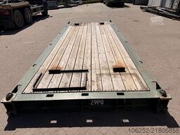 CONTAINER 20FT FLATRACK - TWISTLOCKS - HARDWOOD FLOOR - 5...