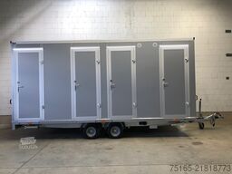 Rosemeier VE Dusch+WC Kombi Dusch- und Badanhänger