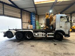 Volvo FH12-420 8x4 HOOKLIFT AJK + CRANE EFFER 250 - 3...
