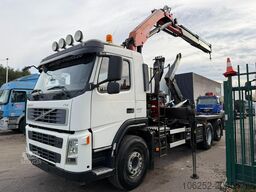 Volvo FM 400 6x2 HOOKLIFT + CRANE PALFINGER PK 15500 ...