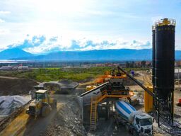 FABO mobile concrete mixing plants Turbomix100 mobile concrete mixing plant