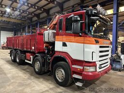 Scania G480 8x4 TIPPER + CRANE ATLAS 240.E4 + RADIO - ...