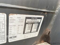 Pacton T3-010 Multichassis / BPW Axles / Drumbrakes / ...