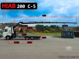 VOLVO FH 13 400 Pritsche 6,55m *HIAB XS 200 C-5 + FUNK