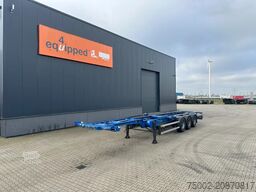 Contar 40 (45) FT-chassis / liftaxle / drumbrakes / NL...