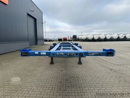 Contar 40 (45) FT-chassis / liftaxle / drumbrakes / NL...