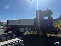 Mercedes-Benz Actros 1840 plow rigged 4x4 tipper truck w/ two se