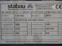 STABAU STABAU S7-DPK25-VSCHGT-S-SO, Breite 1250 mm