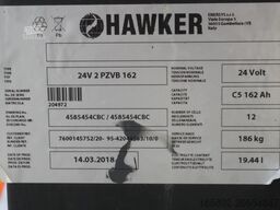 HAWKER 24 Volt 2 PzV 162 Ah