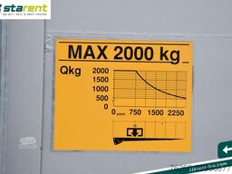 VOLVO FH 460 6x2 Planenaufbau LBW 2000kg