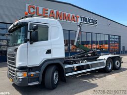 Sistema a braccio con gancio Scania G 410 Euro 6 Retarder Multilift 21 Ton haakarms...