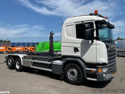 Scania G 410 Euro 6 Retarder Multilift 21 Ton haakarms...