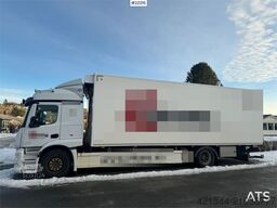 Mercedes-Benz Actros 1836 4x2 box truck with tail lift and side