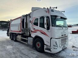 Volvo FM500 6x2 refuse collection truck with Norba 2-com