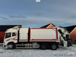 Volvo FM500 6x2 refuse collection truck with Norba 2-com