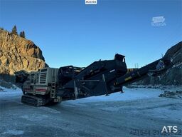 Metso LT1110S impact crusher with screen