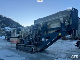 Metso LT1110S impact crusher with screen