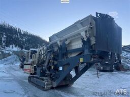 Metso LT1110S impact crusher with screen