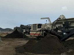 Metso LT1110S impact crusher with screen