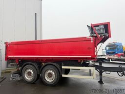 KEMPF THKD-18, Tandem-Dreiseitenkipper, Alu, Edscha