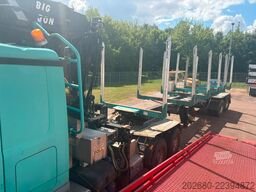 MERCEDES-BENZ 2650 S 6x4 Actros MPII Holzkran Auflieger